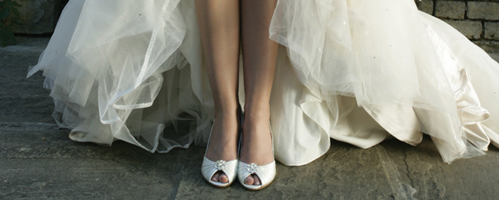 Scarpe da sposa: Non rinunciare al tacco !