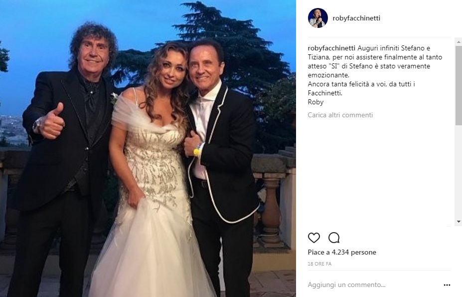 Il matrimonio di Stefano D’Orazio dei Pooh 