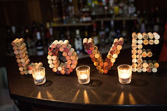 Tappi di sughero idee e tutorial decorazioni matrimonio