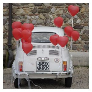 auto sposi idee originali su come decorarla 12