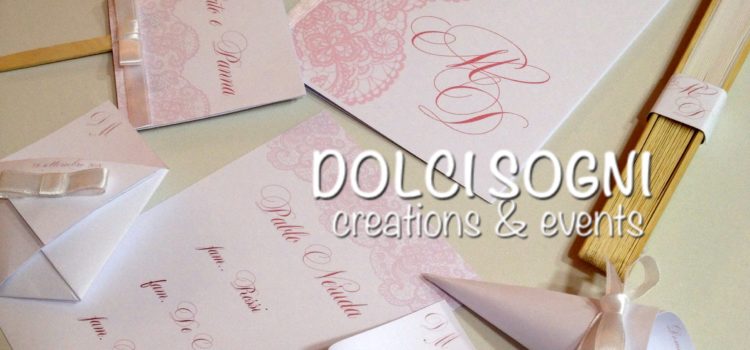 Sweet Romance il wedding set di Dolci Sogni Events