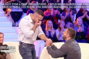 Ruggero Freddi matrimonio in diretta a Pomeriggio 5 2