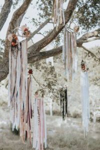 decorazioni floreali matrimonio boho chic 13