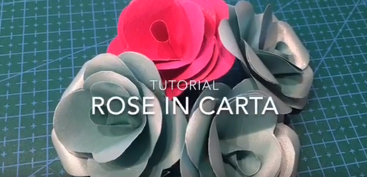 Tutorial rose in carta fai da te