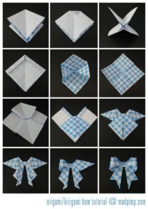 tutorial decorazioni matrimonio origami 24