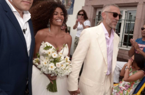 Vincent Cassel sposa Tina Kunakey a Bidard in Francia 3