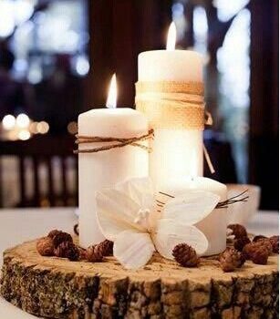 Candele e matrimonio idee per decorare il giorno delle vostre nozze